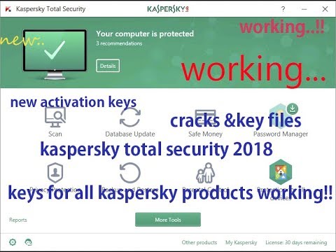 kaspersky android license key 2020